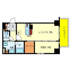 CASA甲子園口Ⅰの物件間取画像